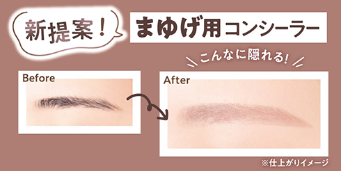 CANMAKE Concealer Brow Mascara 產品說明圖 1
