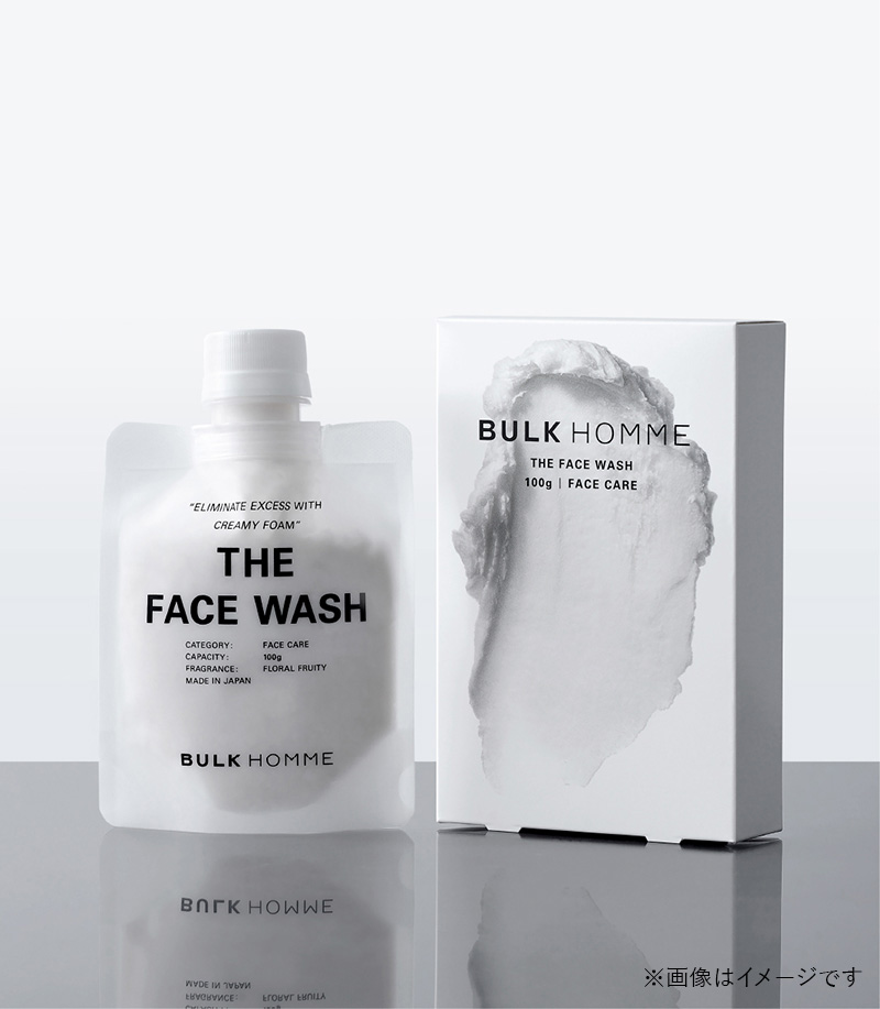 BULK HOMME THE FACE WASH 泡沫