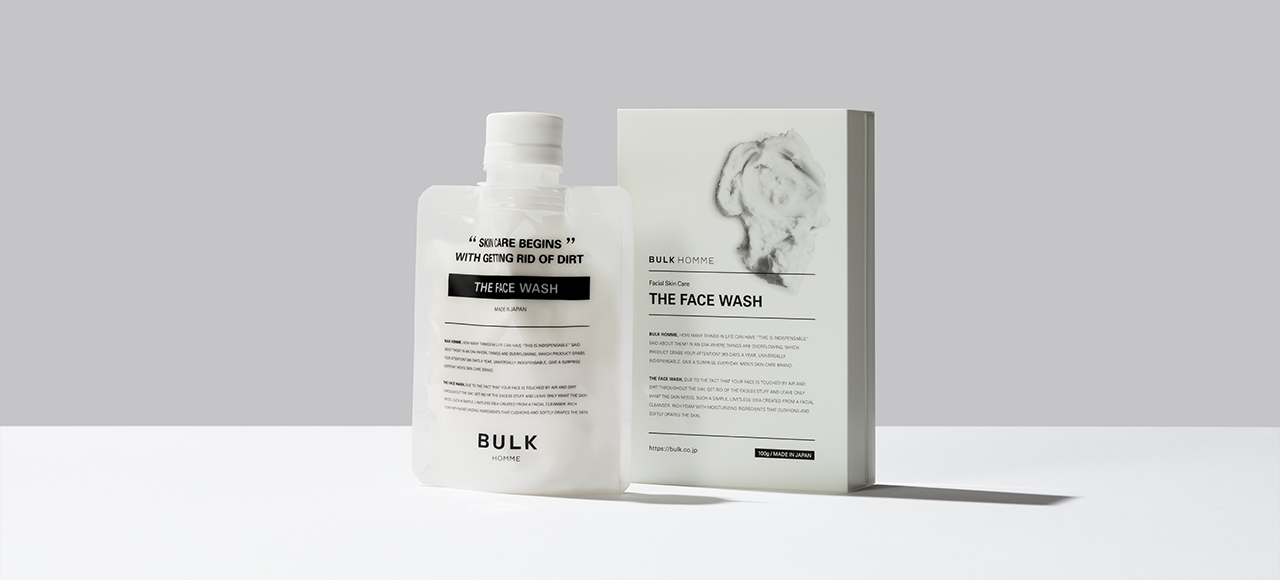 BULK HOMME THE FACE WASH 男士濃密泡洗顏