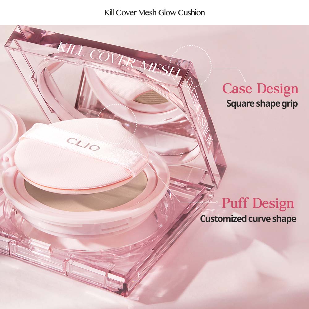CLIO 殺手全遮光澤氣墊套裝 #21 SPF50+ (15g×2)