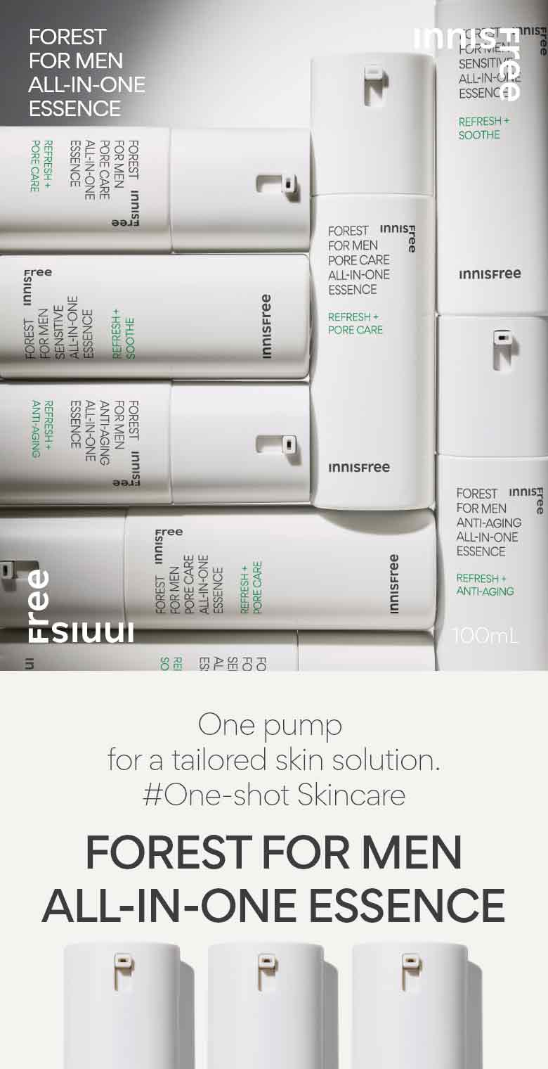 Innisfree 森林男士毛孔全效精華 100ml