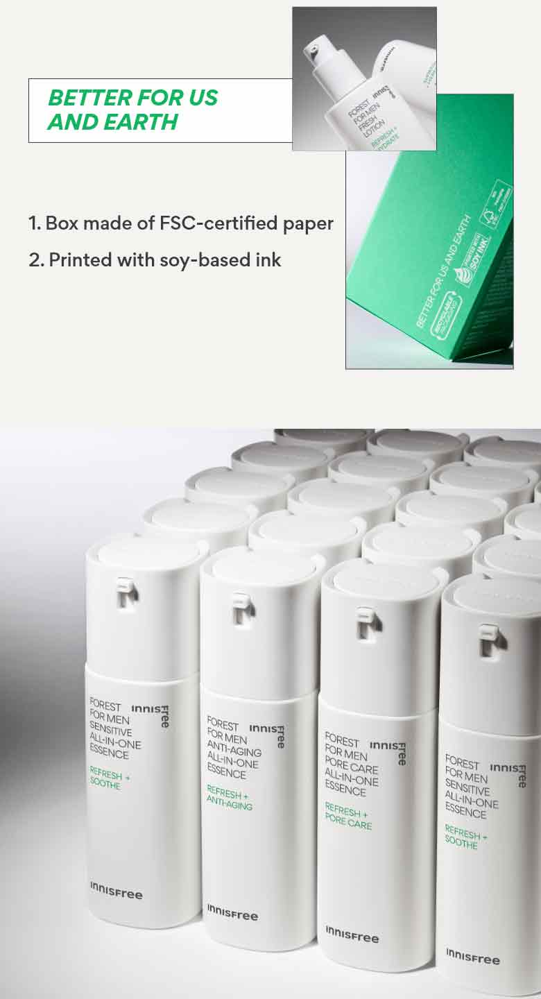 Innisfree 森林男士毛孔全效精華 100ml