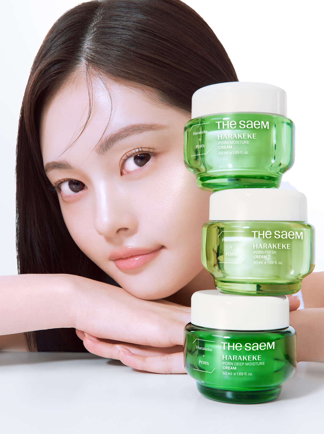 THE SAEM Urban Eco Harakeke PDRN 清爽保濕面霜 50ml