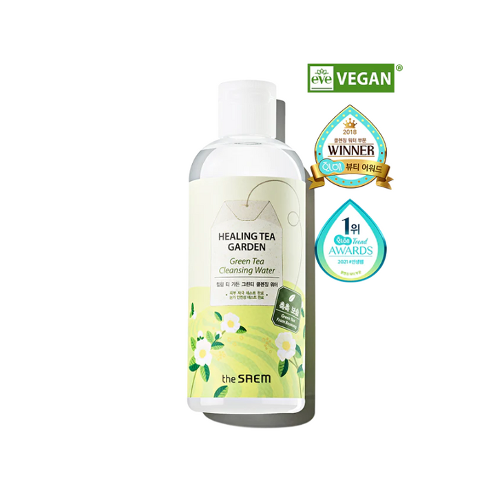 The Saem Healing Tea Garden 綠茶卸妝水 300ml